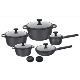 Набір посуду Edenberg EB-5652 12 предметів з мармуровим антипригарним покриттям Набір посуду Edenberg EB-5652 12 предметів з мармуровим антипригарним покриттям