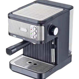 Багатофункціональна ріжкова кавоварка Crownberg СВ-1569 1200Вт Надійна кавоварка для еспресо та латтте