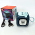 Портативна Bluetooth колонка TG359 7W з підсвічуванням RGB, акумуляторна колонка для музики. Колір: синій 