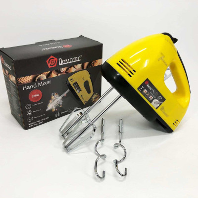 Міксер DOMOTEC R6633Y, Міксер для приготування крему, Міксер зручний ручний, Міксер блендер ручний 
