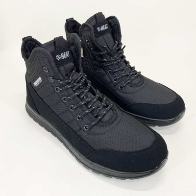 Черевики чоловічі утеплені 41р 27см Високі кросівки термо, Черевики кросівки хутро 