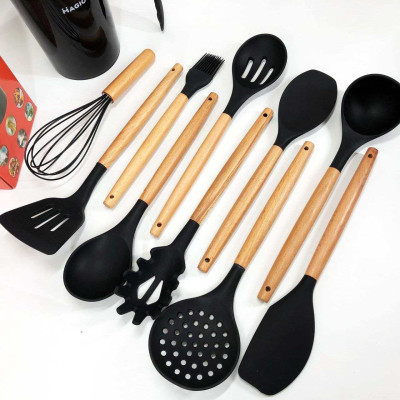 Набір кухонний із 11 силіконових предметів Magio MG-1141, Набір приладдя для кухні із силікону Набір кухонний із 11 силіконових предметів Magio MG-1141, Набір приладдя для кухні із силікону