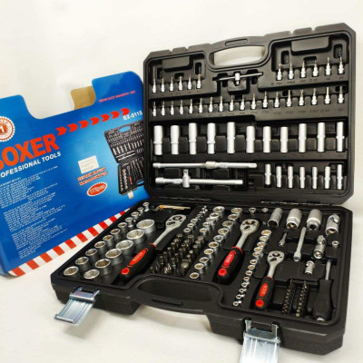 Набір Гайкових Ключів 172шт Boxer BX-011S 