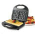 Вафельница Domotec MS-7705  электрическая с антипригарным покрытием 1000 Вт, Электро вафельница 