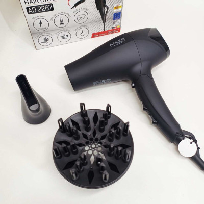 Фен Adler AD 2267 гумовий корпус 2100Вт Фен Adler AD 2267 гумовий корпус 2100Вт