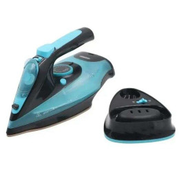 Праска бездротова із зарядною базою та вертикальним відпарюванням Domotec MS-1210В 2400Вт