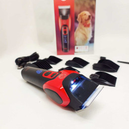 Машинка для стрижки тварин VGR V-208 RED