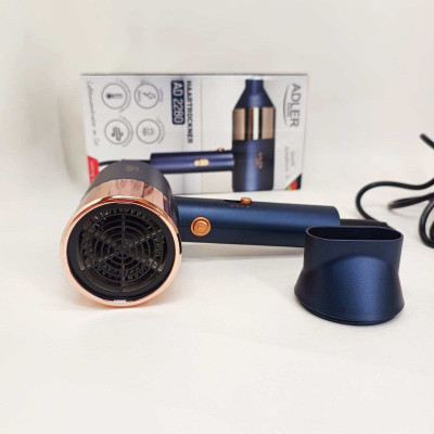 Фен Adler AD 2280 1800Вт 2 швидкості 3 режими холодне повітря концентратор кабель 1,8 м 