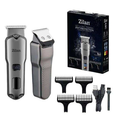 Тример для бороди та вусів 5 в 1 Zilan ZLN8634 