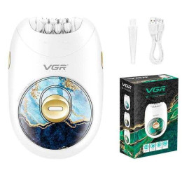 Епілятор жіночий акумуляторний VGR V-706 GREEN Епілятор жіночий акумуляторний VGR V-706 GREEN