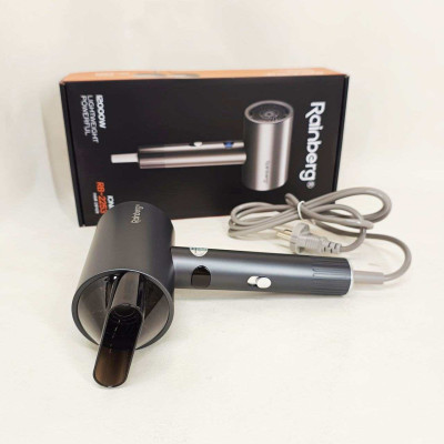 Професійний фен для волосся з іонізацією Rainberg RB-2253 2000Вт Gray 