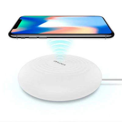 Бездротова зарядка з підсвічуванням 7 кольорів 10W 7 COLOR Awei W7 + WIRELESS CHARGE 