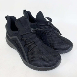 Кросівки жіночі сітки чорні 39р 24.5см
