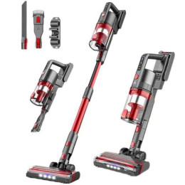 Акумуляторний ручний пилосос Rainberg RB-2296 2500Вт Зручний вертикальний бездротовий пилосос 0.5л