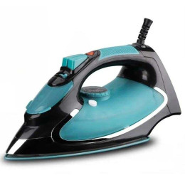 Парова праска Domotec MS-1193G керамічна підошва паровий удар вертикальне відпарювання 1200Вт