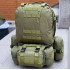 Рюкзак тактичний 55л з трьома підсумками! Якісний штурмовий для походу подорожей великий рюкзак баул 
