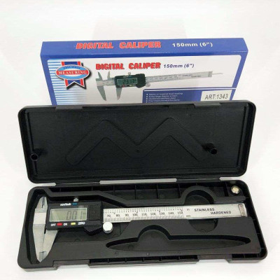 Електронний цифровий Штангенциркуль Digital Caliper 0-150 мм з LCD дисплеєм у кейсі мікрометр електронний Електронний цифровий Штангенциркуль Digital Caliper 0-150 мм з LCD дисплеєм у кейсі мікрометр електронний