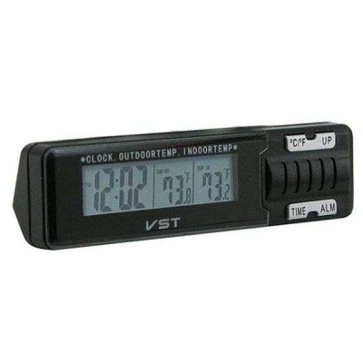 Електронний годинник-будильник VST-7065 з термометром для дому та автомобіля Електронний годинник-будильник VST-7065 з термометром для дому та автомобіля