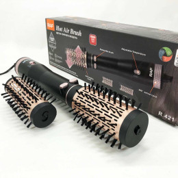 Фен браш стайлер з насадкою, що обертається RAF R.421 електрична гребінець Фен браш стайлер з насадкою, що обертається RAF R.421 електрична гребінець