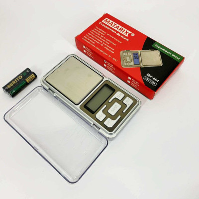 Кишенькові ювелірні електронні ваги MS-1724B до 200г 