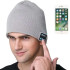 Портативна колонка шапки з bluetooth навушниками SPS Hat BT True. Колір: сірий 