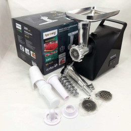 М'ясорубка Rainberg RB-679 3000Вт із соковижималкою, електром'ясорубка для дому, електром'ясорубка з реверсом М'ясорубка Rainberg RB-679 3000Вт із соковижималкою, електром'ясорубка для дому, електром'ясорубка з реверсом