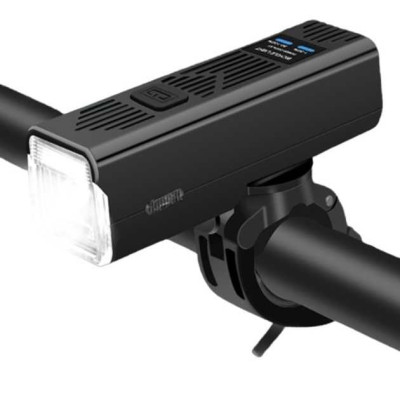 Велофара з сигналом Waterproof MT-007-T6 450Lum 18650 з виносною кнопкою Довговічний велосипедний ліхтар 