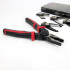 Багатофункціональний набір швидкозмінних інструментів 5 в 1 (плоскогубці, зачищення ізоляції, щипці обтискні) 