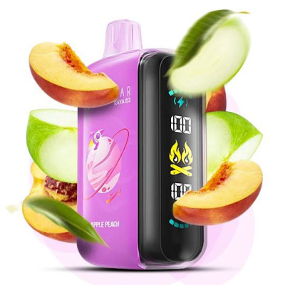 Elf Bar Raya D3 25000. Яблуко Персик (Apple Peach) 