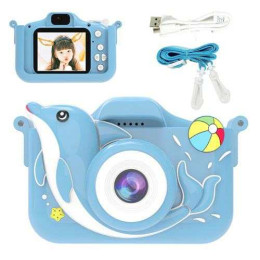 Дитячий цифровий фотоапарат + чохол ET015 Дитячий цифровий фотоапарат + чохол ET015