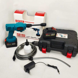 Автомийка високого тиску акумуляторна з 2 АКБ BOXER 48 В BX-7012 мийка потужна портативна