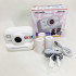 Дитячий фотоапарат миттєвого друку S9 WHITE 