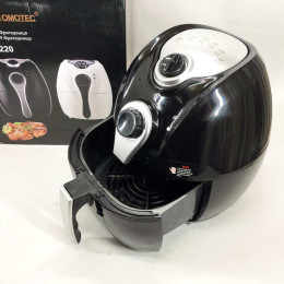 Аерофритниця Мультипіч Аерогриль Domotec MS-3220 1300Вт 4.5л Безмасляна з Таймером Black