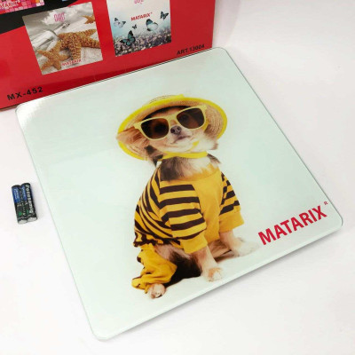 Ваги підлогові MATARIX MX-452 180 кг, Ваги підлогові для вимірювання маси тіла електронні, пес 