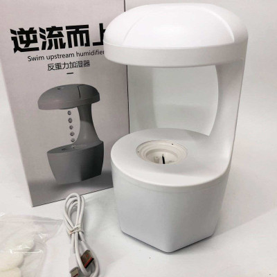 Антигравітаційний крапельний зволожувач повітря із зворотним потоком UKC Anti Gravity Humidifier 800 мл 5 Вт 