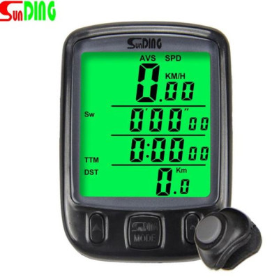Велосипедний комп'ютер SunDing SD-563C бездротовий 