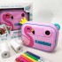 Дитячий фотоапарат миттєвого друку YT008 PINK FLAMINGO з підтримкою microSD Дитячий фотоапарат миттєвого друку YT008 PINK FLAMINGO з підтримкою microSD