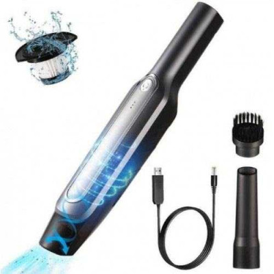 Пилосос Car vacum cleaner з акумулятором, автомобільний пилосос бездротовий. Колір: чорний 