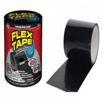 Надміцна стрічка FLEX TAPE 20см для ремонту та склеювання Надміцна стрічка FLEX TAPE 20см для ремонту та склеювання