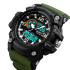 Годинник наручний чоловічий SKMEI 1283AG ARMY GREEN, армійський годинник протиударний. Колір: зелений 