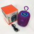 Портативна Bluetooth колонка TG658 8W з RGB підсвічуванням бездротова портативна потужна. Колір: фіолетовий 