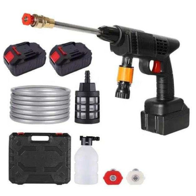 Акумуляторна Мийка з 2-ма АКБ Портативна Ручна Високого Тиску Універсальна 