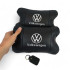 Набір подушок 2шт в авто Volkswagen з натуральної шкіри, на підголовник у машину, Автомобільна подушка Набір подушок 2шт в авто Volkswagen з натуральної шкіри, на підголовник у машину, Автомобільна подушка