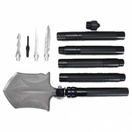 Багатофункціональна туристична саперна лопата Adimanti HK002 11-в-1 складана з чохлом