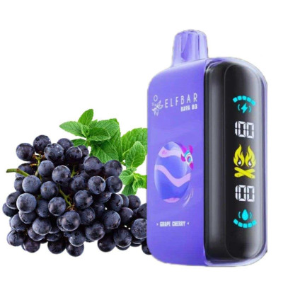 Elf Bar Raya D3 25000. Виноград М'ята (Grape Mint) Elf Bar Raya D3 25000. Виноград М'ята (Grape Mint)