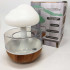 Нічник-зволожувач з ефектом дощу Cloud Rain Humidifier, Аромадіфузор зволожувач повітря для дому 