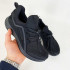 Жіночі літні кросівки сітка чорні розмір 37 