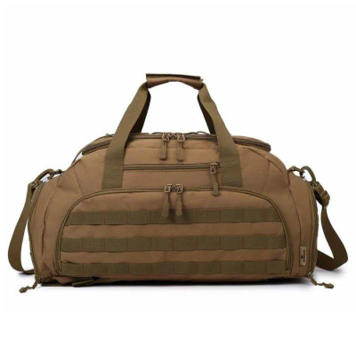 Дорожня тактична сумка-трансформер — рюкзак + сумка через плече 