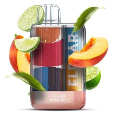Elf Bar TE6000 5%. Персик Лайм (Peach Lime) 