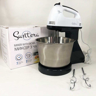 Міксер/Блендер Suntera SMX-504 стаціонарний міксер, міксер тістоміс для дому, міксер планетарний комбайн 